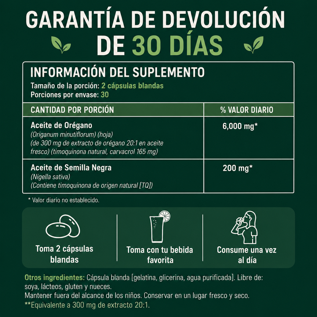 Aurel® Oil of Oregano Softgels
