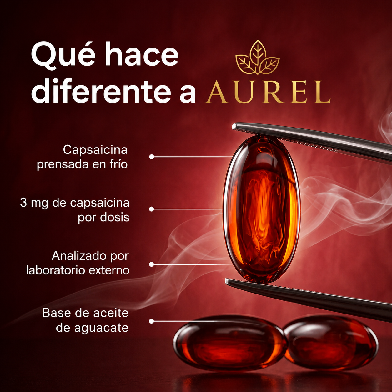 Aurel Capsaicina Activa® en Softgels - Apoya tu Presión Arterial de Forma Natural